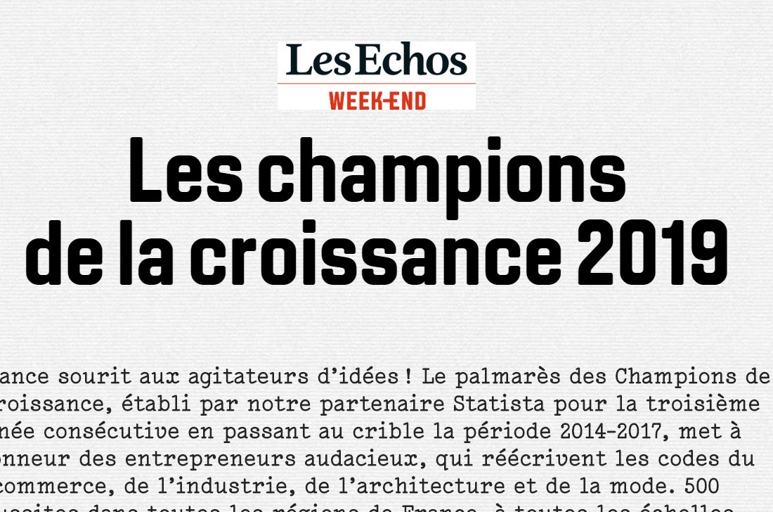 Les Champions de la Croissance 2019