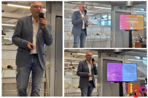 Olivier goulet est présent au petit déjeuner de l'alliance digitale