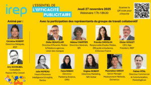 IREP efficacité publicitaire webinaire