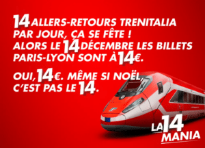 Trenitalia France présente la 14 mania